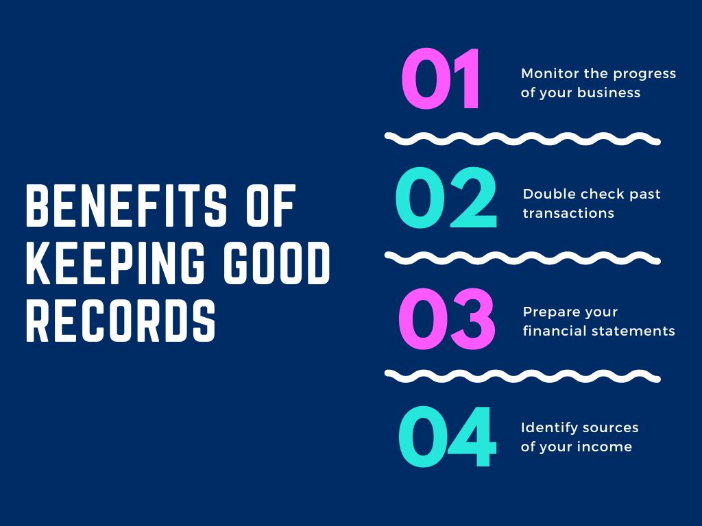 Benefits of keeping records